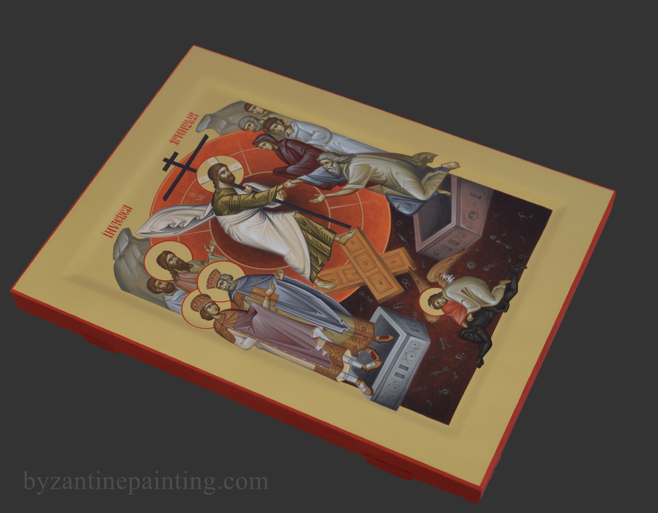 Icoana Invierii Domnului.The Resurrection,Icon of Victory byzantin icon (2)
